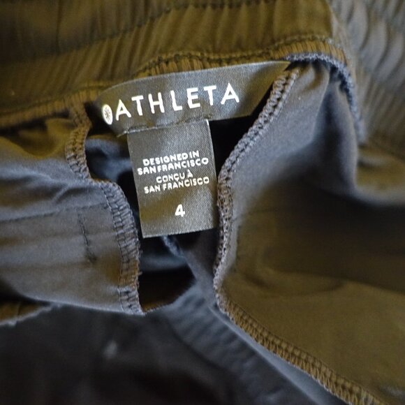 Athleta avenue wide leg crop pant 4 Black - Picture 14 of 16